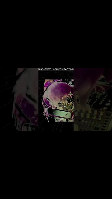 Acid Panther Cameo Plays Analog Four by Elektron - DUKE ACID PAWS 001 #techno #live #CatPlaysTechno