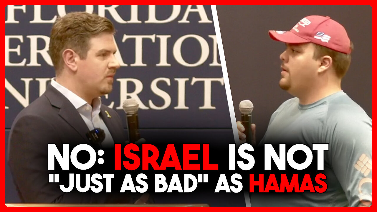 Israel Is NOT "Just As Bad" As Hamas