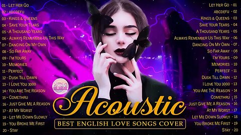 The Best Of Acoustic Songs Cover 2023 Playlist ❤️ Top Acoustic Love Songs Cover Of All Time 11