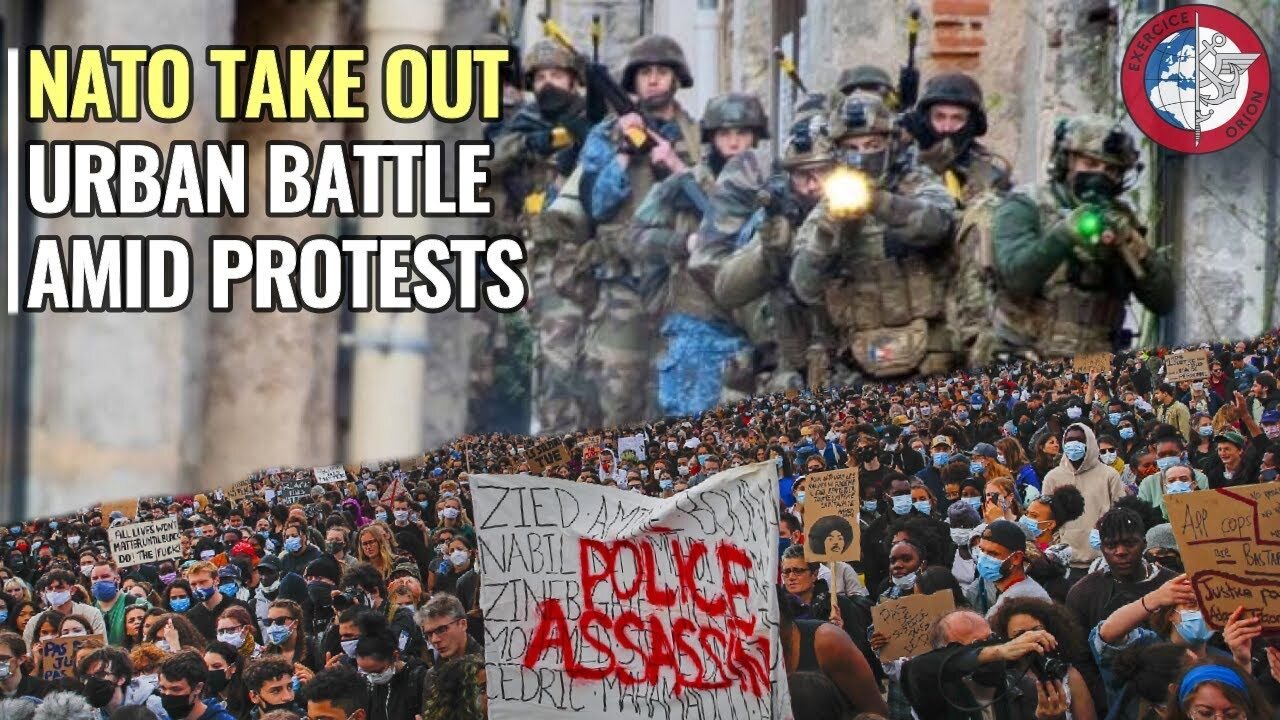 NATO finishing Operation Orion amid siege by protesters across France