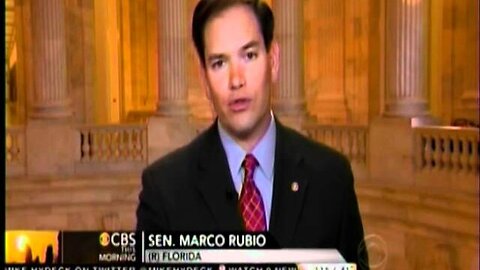 Senator Rubio Covers A Range Of Topics On "CBS This Morning"