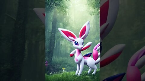 AI generated Sylveon #whosthatpokemon #pokemon