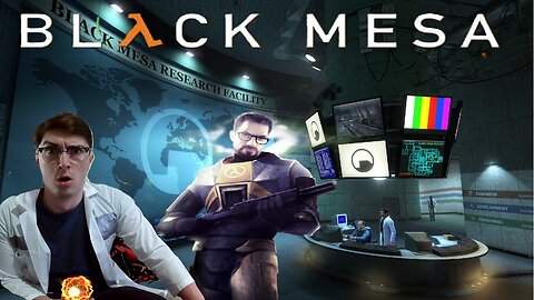 [Half Life: Black Mesa] Gordan Freeman, Welcome to Black Mesa! - #1 - Nipplez LIVE!!