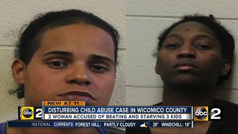 2 women arrested and charged with child abuse, locked children in basement