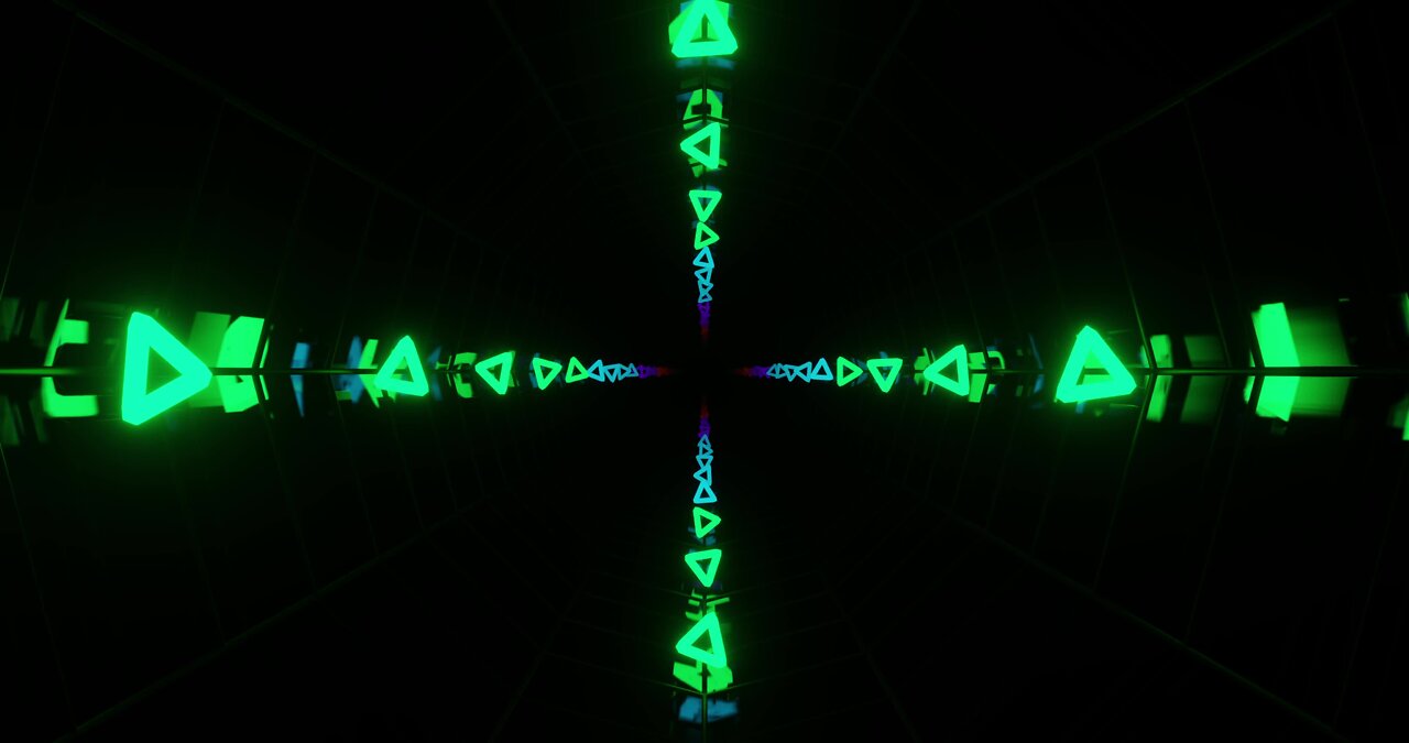 👍 VJLOOP DARK TUNNEL (vjloop neon screensaver no sound free)