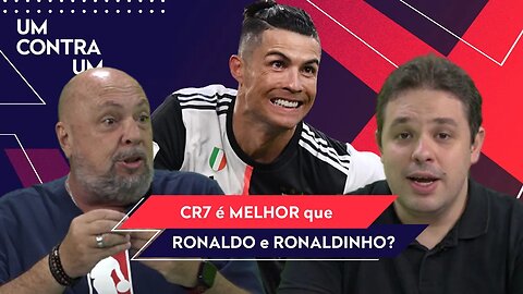 Cristiano Ronaldo é MELHOR que Ronaldo e Ronaldinho? Nilson Cesar SE IRRITA em DEBATE!