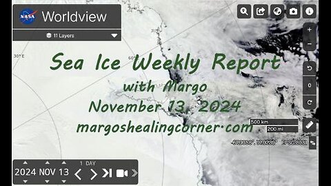 Sea Ice Weekly Report with Margo (Nov. 13, 2024)