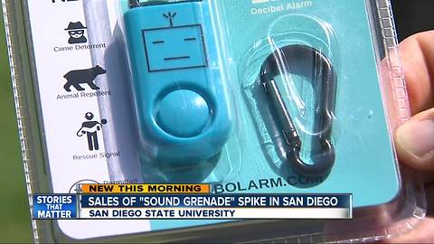 New sound device could prevent attacks on college campuses after dark
