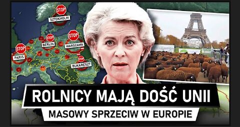 Rolnicy w EUROPIE mają DOŚĆ - zablokują WSZYSTKIE STOLICE
