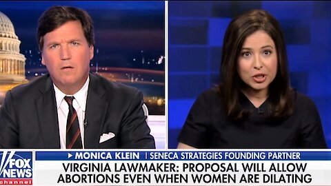 Tucker rips abortion enthusiast who favors aborting baby while mom is dilating