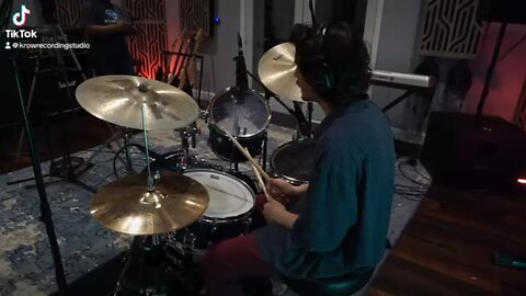 Drum session at Krow Recording