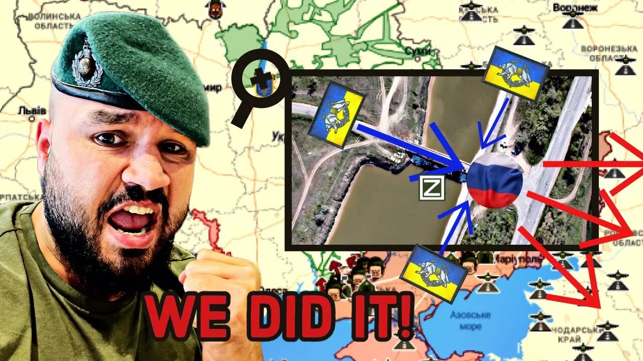 Ukraine Update | Ukraine BURST Through Oskil River Defences | Ruzzia Tank destroyed