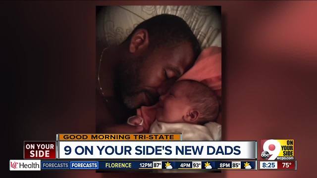 First Father's Day for some WCPO staffers