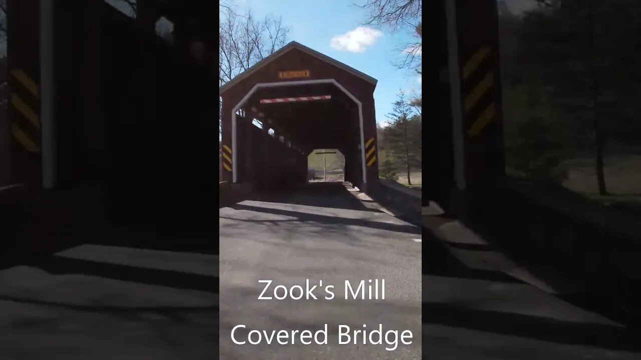 5 covered bridges on a Honda Grom Motorcycle