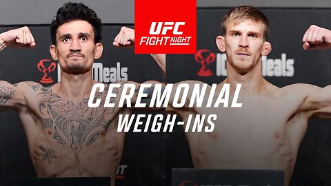 UFC Kansas City: Ceremonial Weigh-In