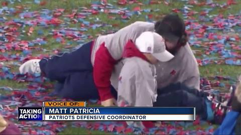 Matt Patricia savored every moment of the Patriots AFC Championship win