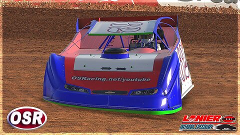 Pro Late Model Practice - Lanier National Speedway - iRacing Dirt #dirtracing #iracingdirt