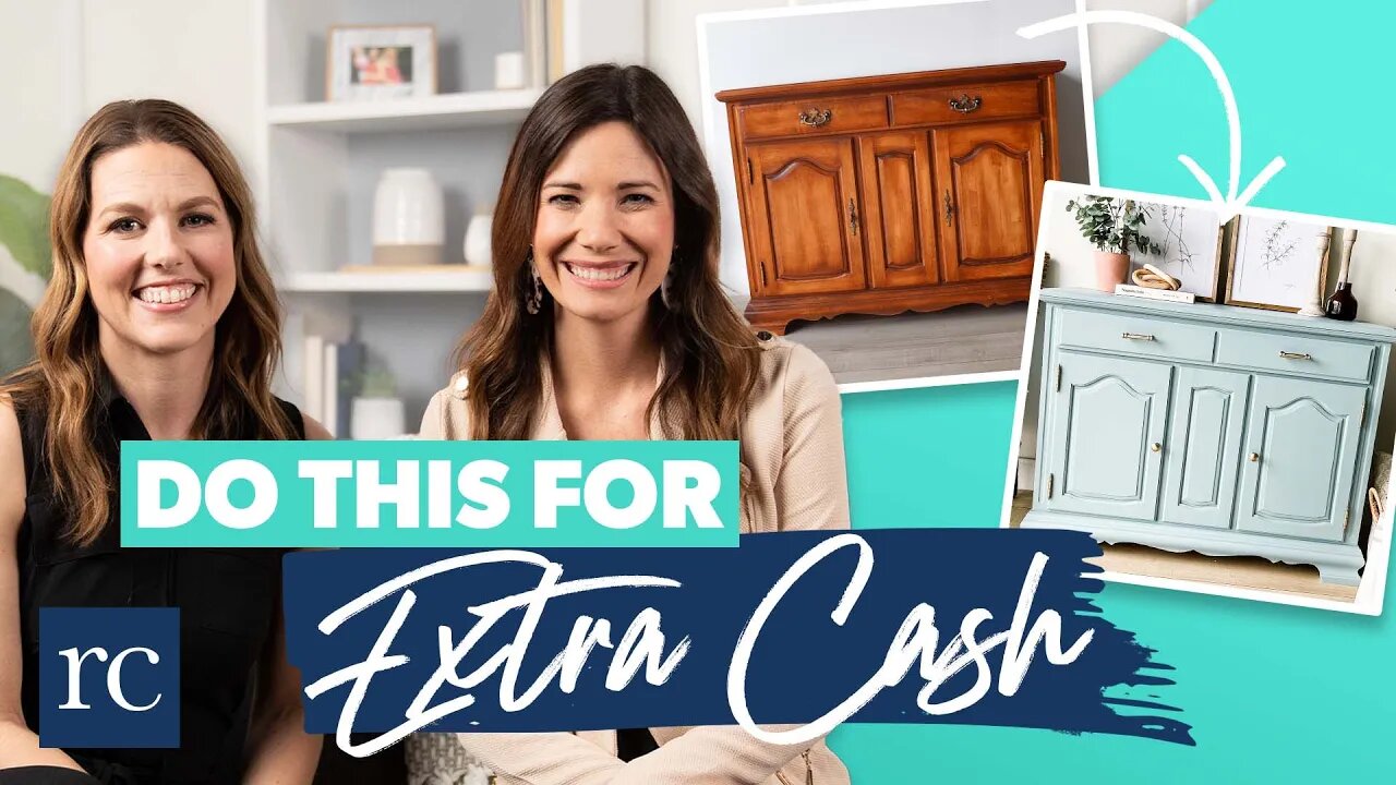 How She Flips Furniture For Extra Cash (And You Can Too!)