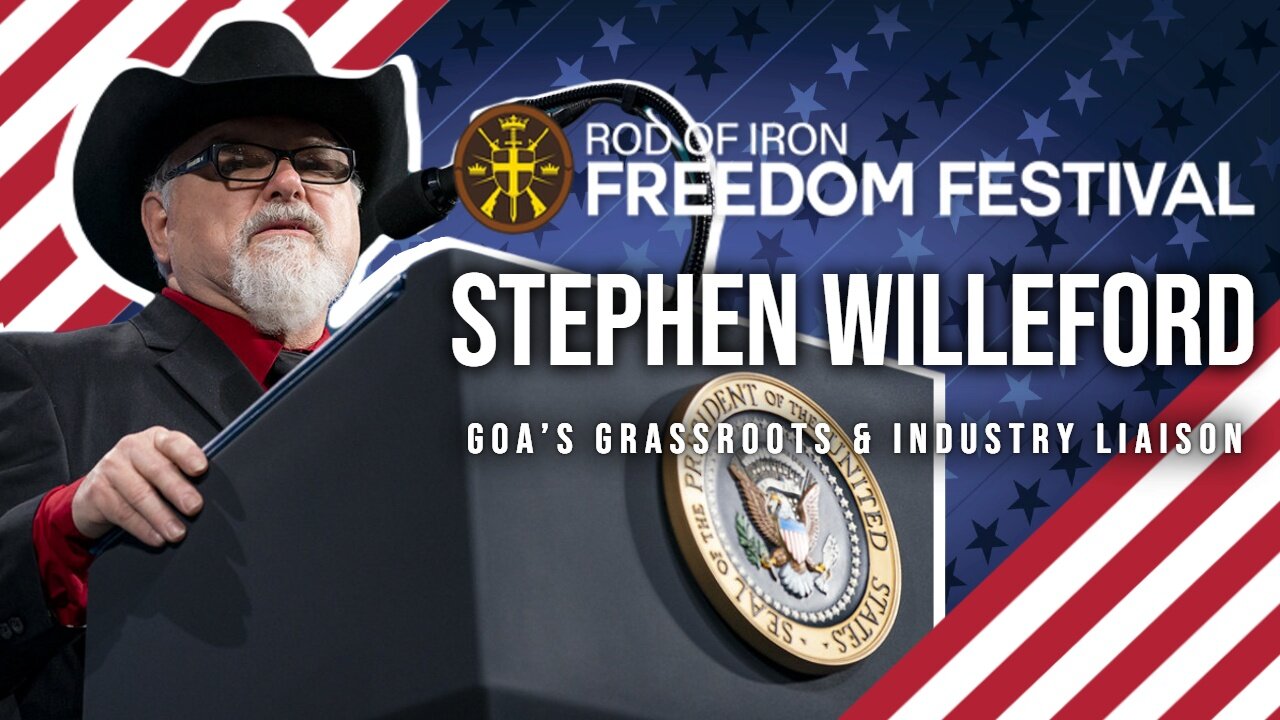 Rod of Iron freedom Festival 2024 Stephen Willeford GOA’s Grassroots & Industry Liaison