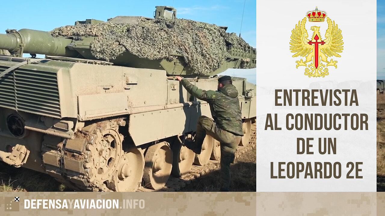 Entrevista al conductor de un Leopardo 2E