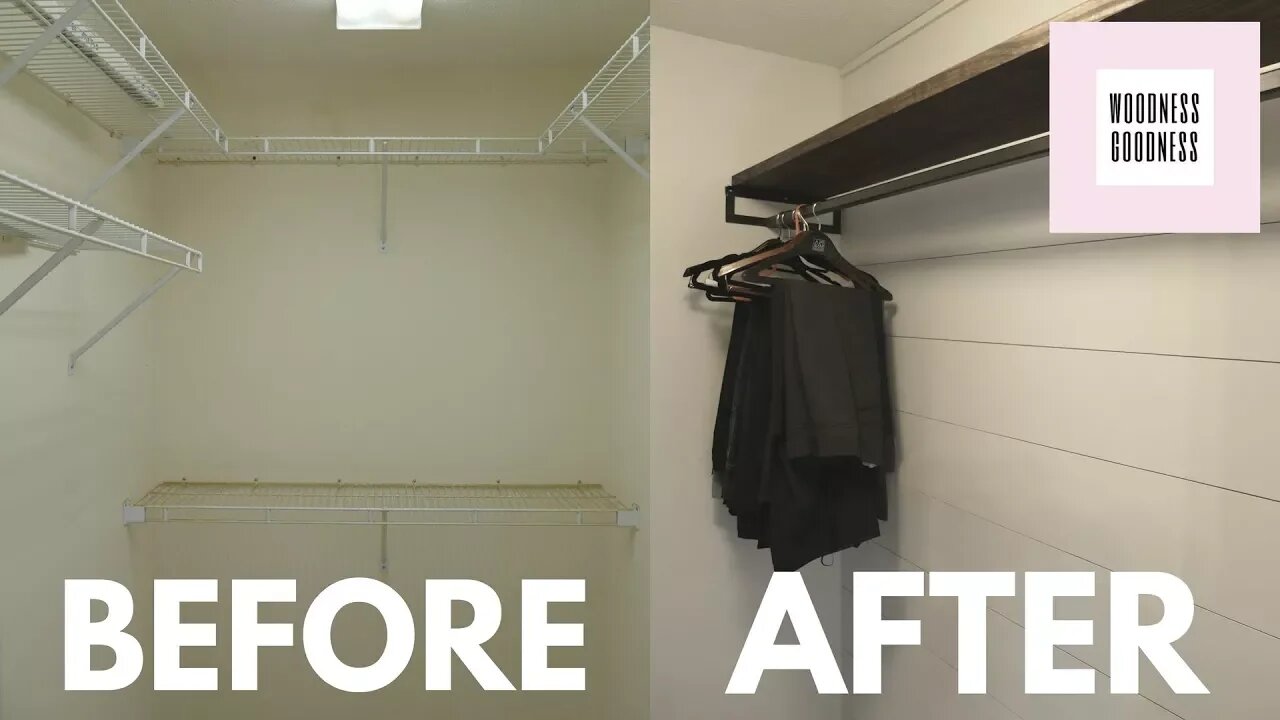 Simple DIY Closet Makeover