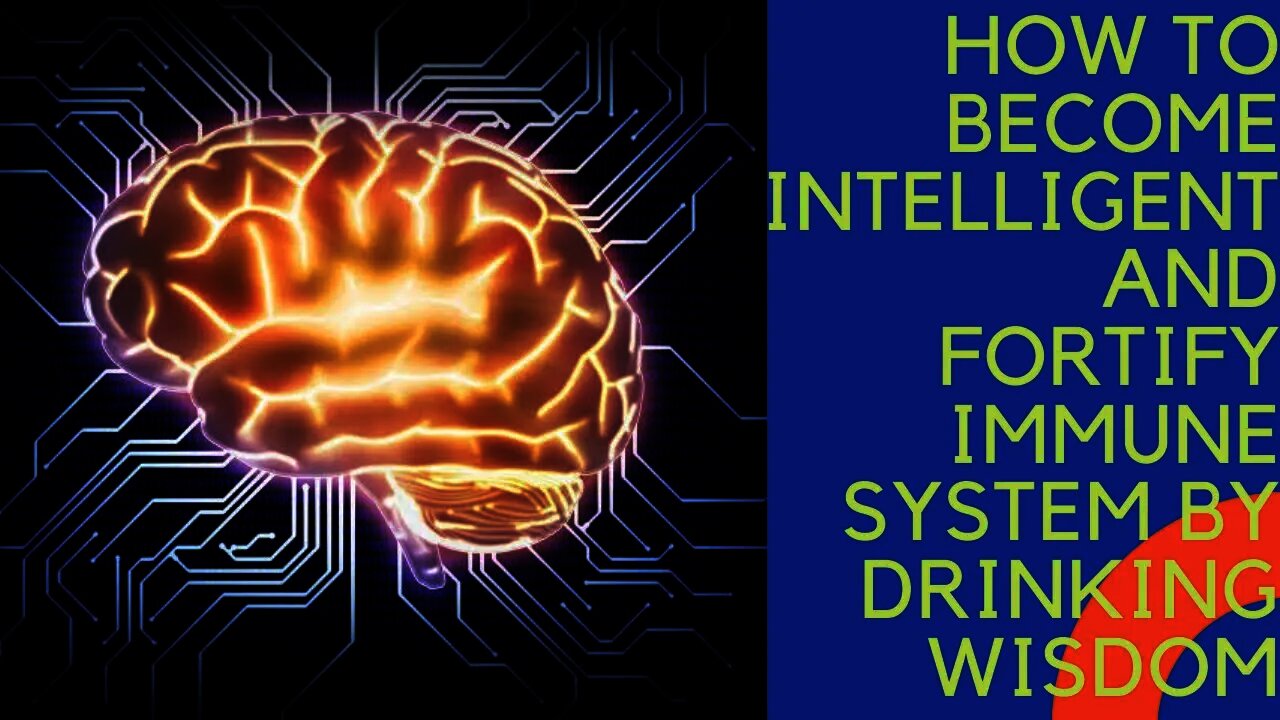 How to become intelligent and fortify immune system by drinking WISDOM supplement