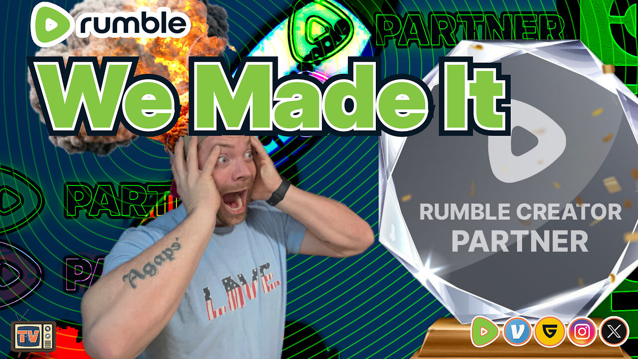 Official Rumble Partner | PudgeTV To The Next Level | Mind Blown