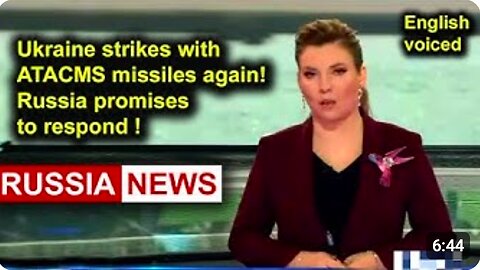 Ukraine strikes with ATACMS missiles again! Russia promises to respond!