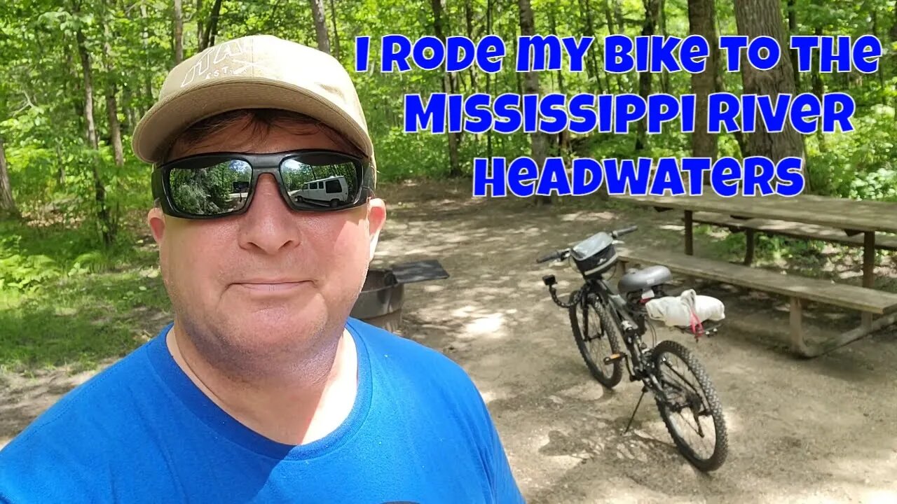 Riding the Bike Trail to the Mississippi River Headwaters