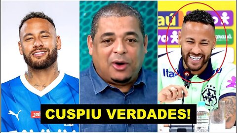 "TÁ DE BRINCADEIRA! Mas o Neymar TÁ CHUPANDO O DINHEIRO da Arábia Saudita e..." Vampeta É SINCERO!