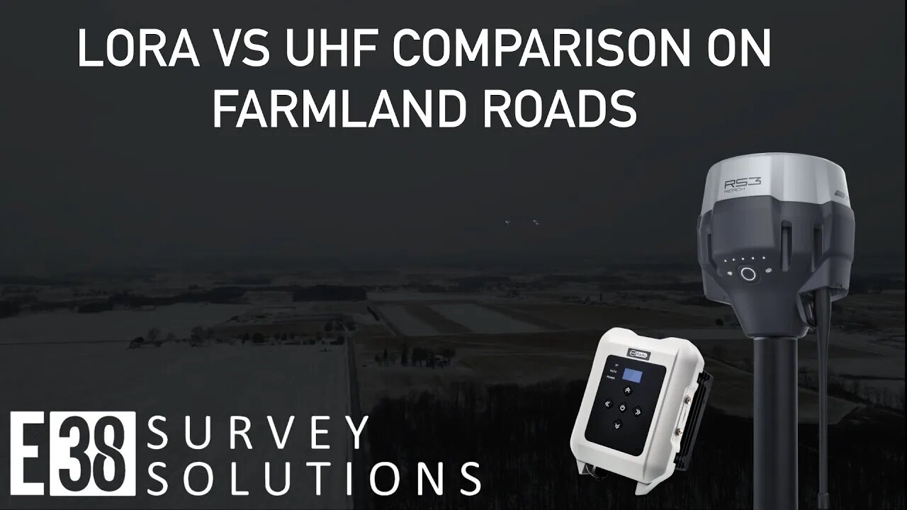 Emlid Reach RS3 LoRa vs UHF Range Comparison | Farmland Roads