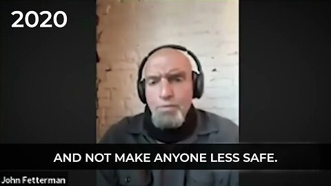 Fetterman Ad Claims It's A "Lie" That He Wants To Release 1/3 of Inmates. It's Literally On Tape.