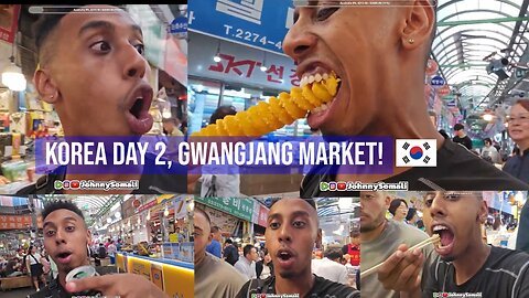 Eating Korean Street Food for the First Time in Seoul! 🇰🇷