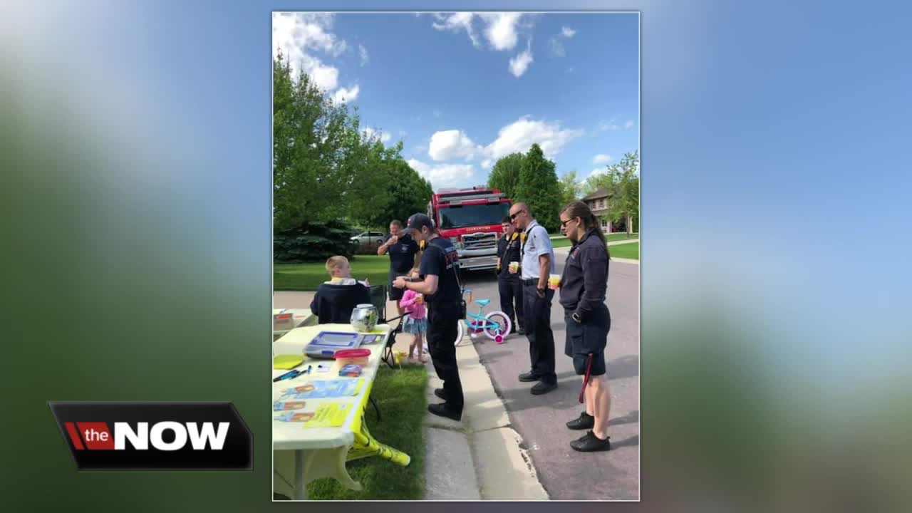 Germantown Fire Department Supports Lemonade Stand