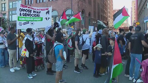 Chicago protests demand end to U.S. aid to Israel as Prime Minister resists ceasefire calls