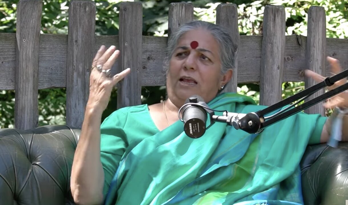 Environmental activist & author, Vandana Shiva speaks on fighting the corruption in agriculture