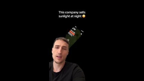 🚨 BREAKING: Selling Sunlight at Night? A New Dystopian Reality?
