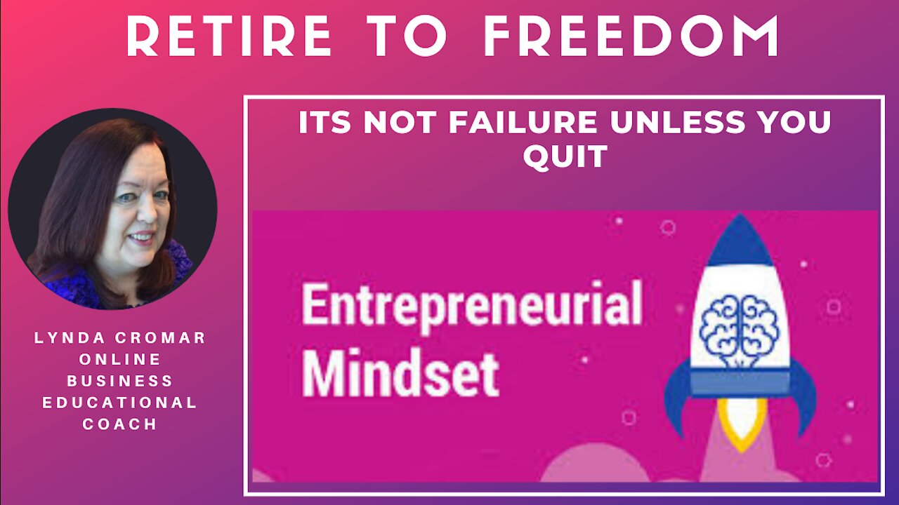 Its Not Failure Unless You Quit