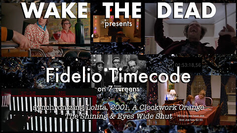 Fidelio Timecode on 7 screens