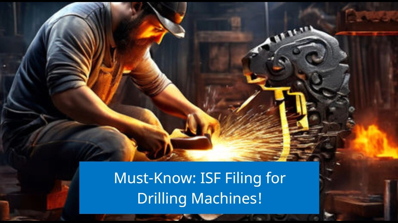 ISF Requirement for Drilling Machines: Everything You Need to Know!