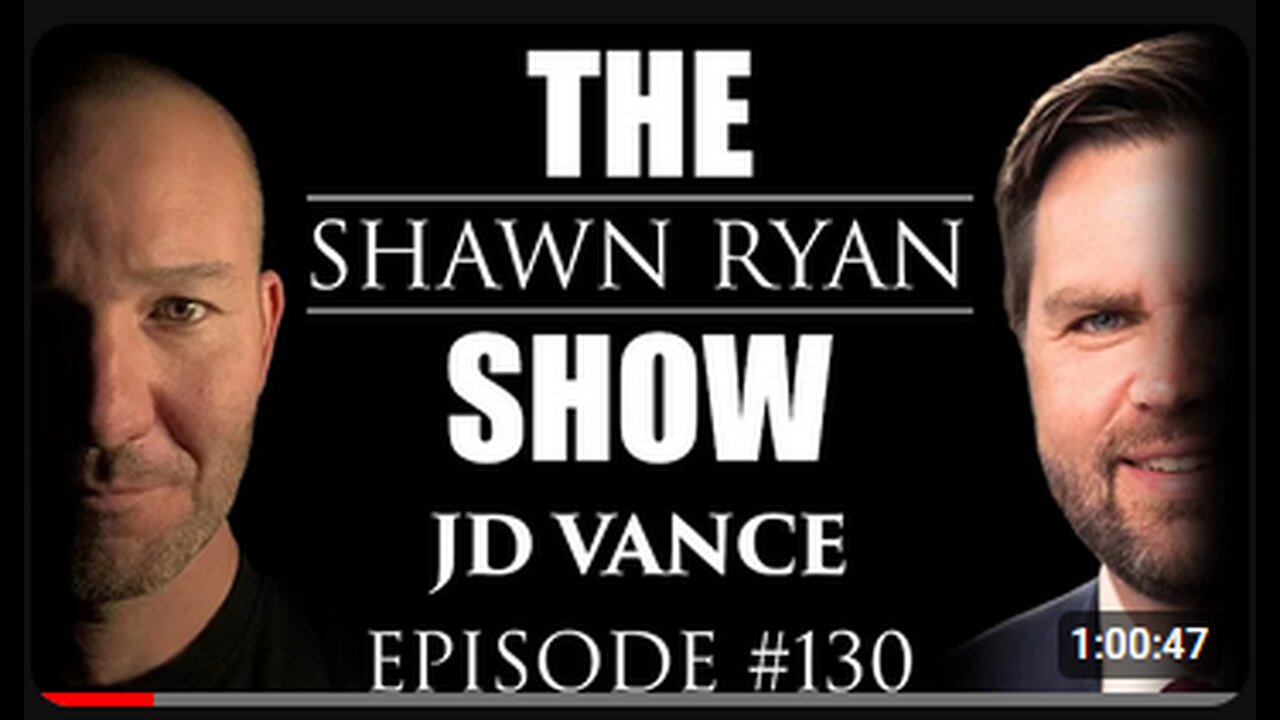 Shawn Ryan Show #130 VP JD Vance: Biden/Harris Administration Funding Terrorism