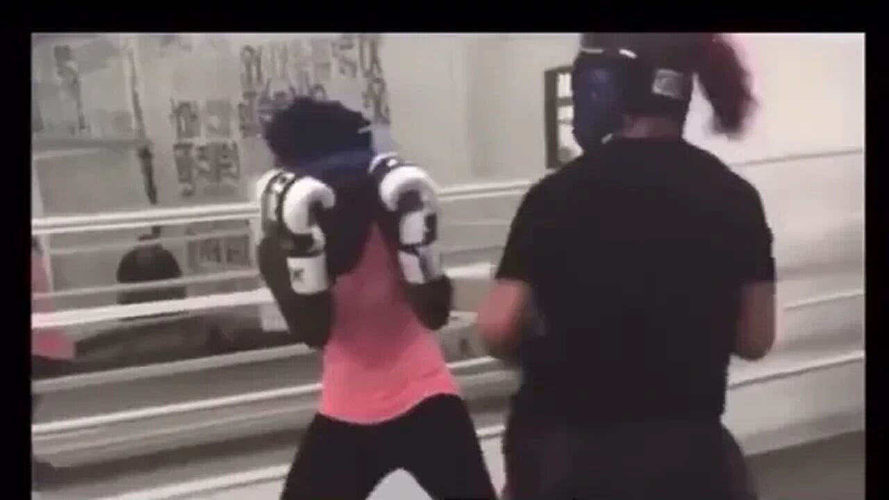 Claressa Shields brutal spar with Cris Cyborg