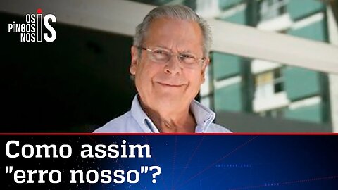 Ato falho? Dirceu diz que facada em Bolsonaro foi “erro nosso”