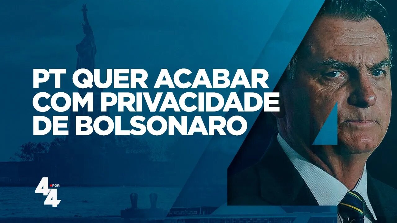 PT amplia perseguição a Bolsonaro e ameaça com fim de sigilo de dados pessoais