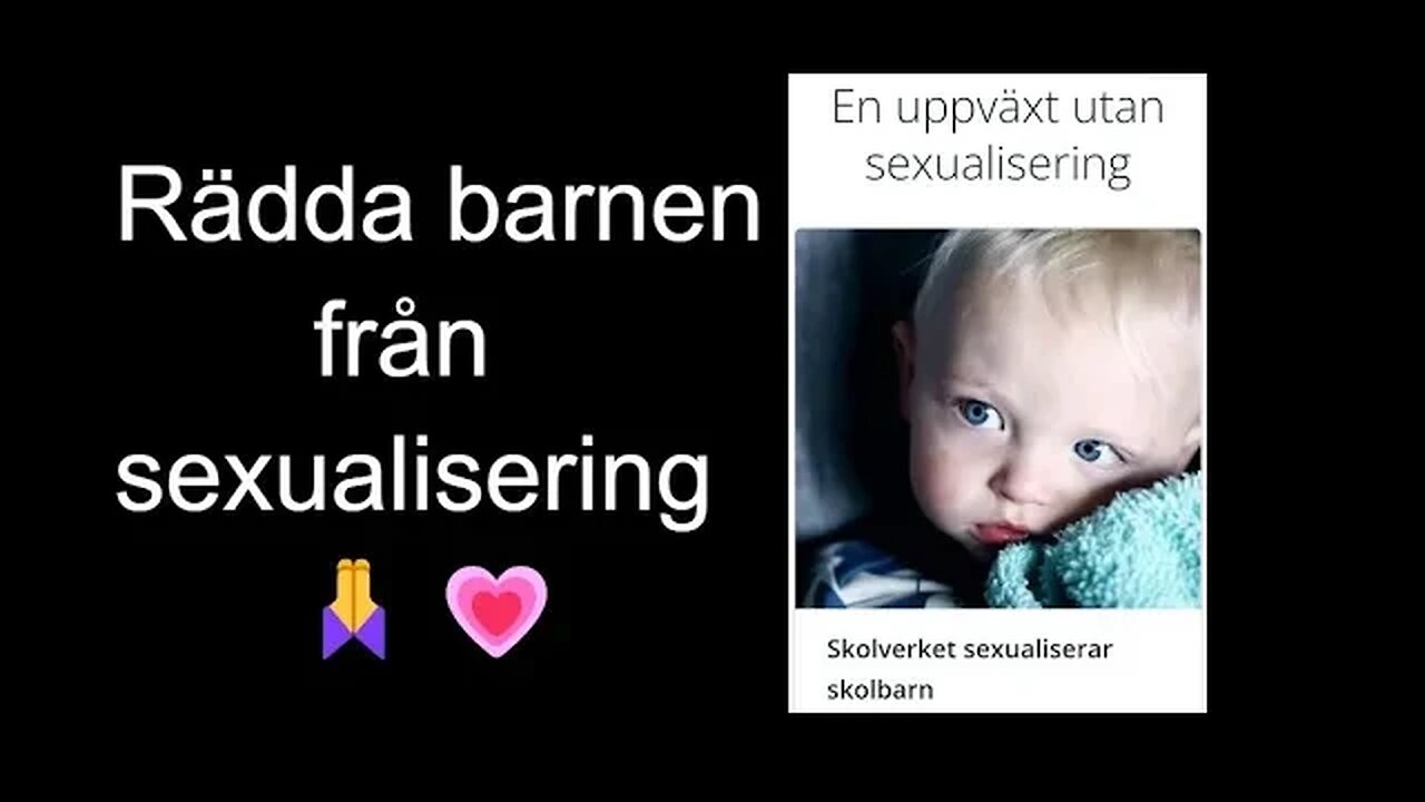 Rädda barnen från Sexualisering