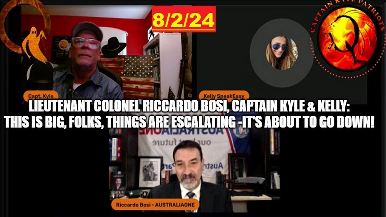 Riccardo Bosi BIG intel: This is BIG, Folks, Things Are Escalating - It's About to Go Down!