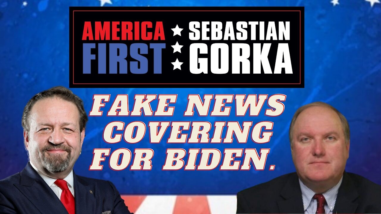 Fake News covering for Biden. John Solomon with Sebastian Gorka on AMERICA First