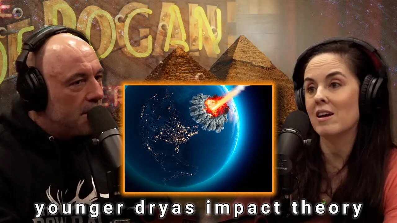 Joe Rogan Quickly Explains the Younger Dryas Impact Theory #jre #joerogan #asteroidimpact #iceage