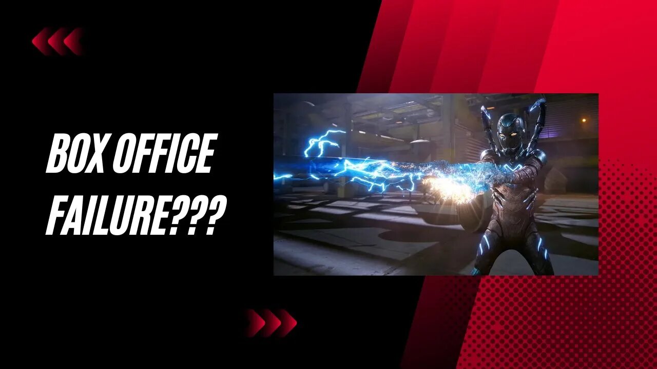 Blue Beetle: A Box Office Nightmare | DC's Second Worst Opening!