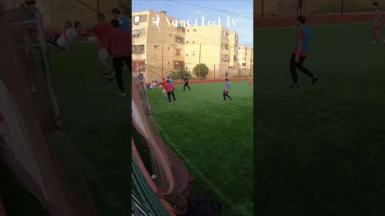 teasing the defender in five a side match